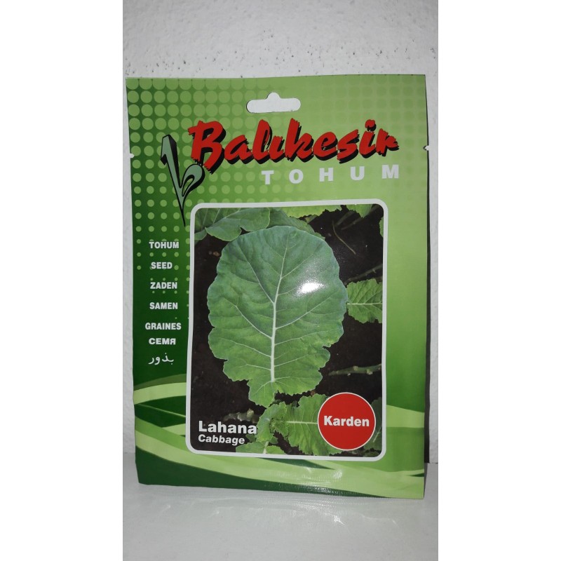 Balıkesir Tohum Karden Kara Lahana Tohumu 10 Gr