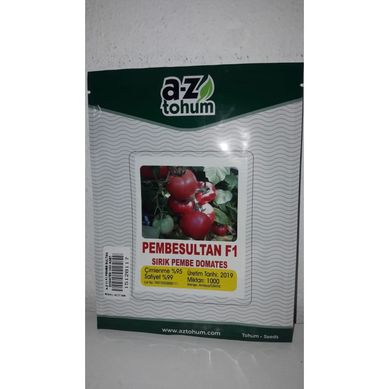 A-Z Pembesultan Pembe Sırık Domates Tohumu 1000  Adet