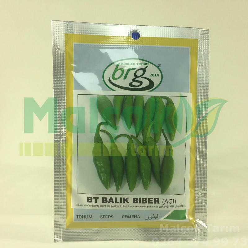 Burgen Bt Balık Biber Acı 10 Gr