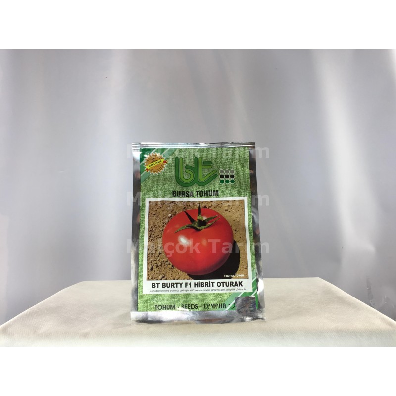 Bursa Tohum Hibrit Bt Burty F1 Oturak Sofralık Domates Tohumu 1000 Adet