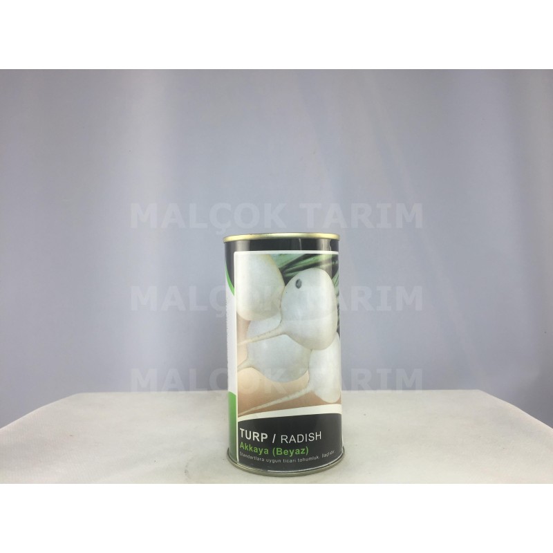 Küçük Çiftlik Akkaya ( Beyaz ) Turp Tohumu 100 Gr