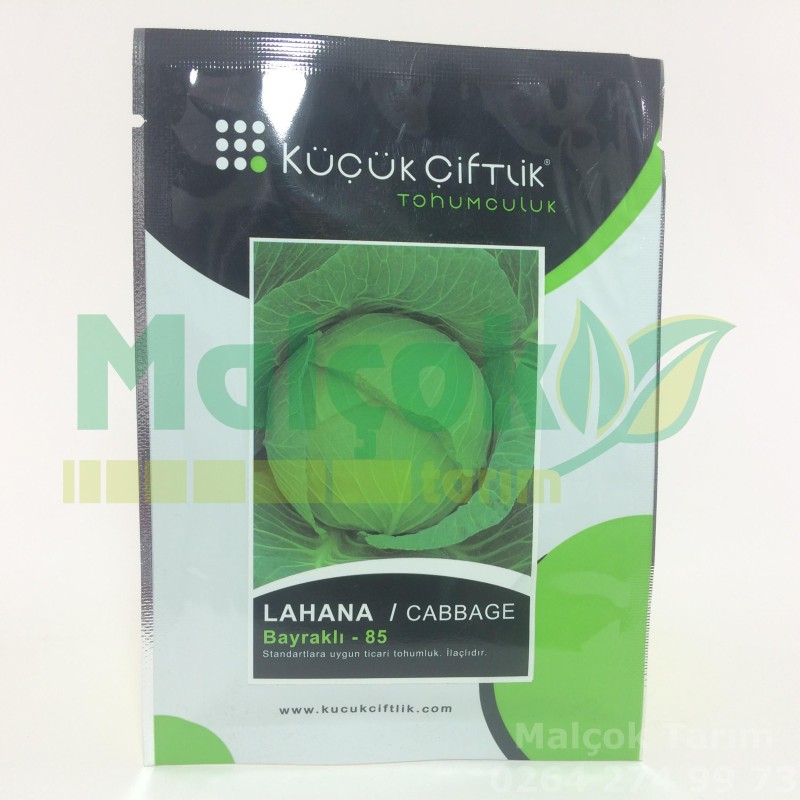 Küçük Çiftlik Bayraklı - 85 Lahana Tohumu 25 Gr