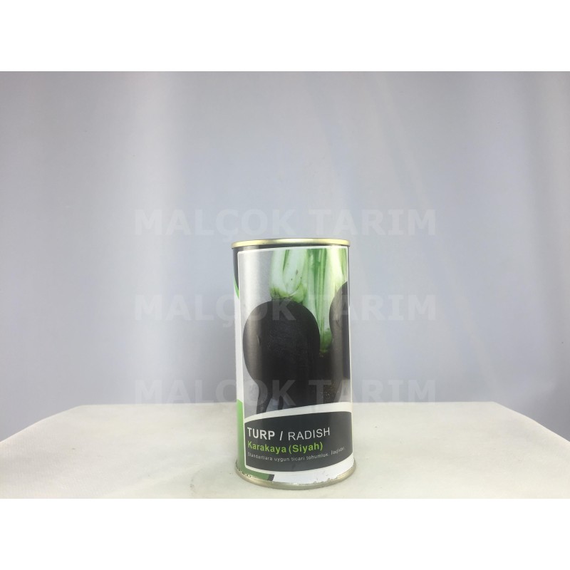 Küçük Çiftlik Karakaya ( Siyah ) Turp Tohumu 100 Gr