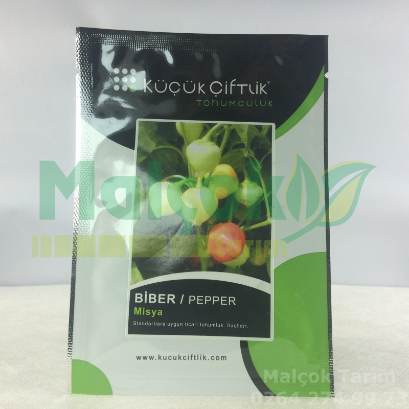 Küçük Çiftlik Misya Acı Biber Tohumu 10 Gr