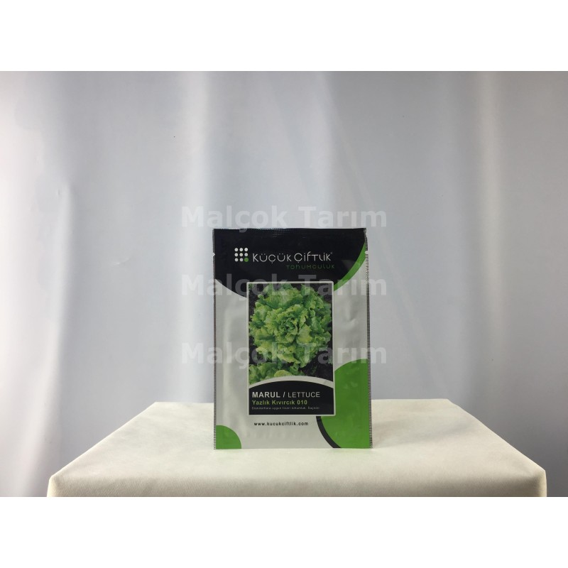 Küçük Çiftlik Yazlık Kıvırcık 010 Marul Tohumu 10 Gr