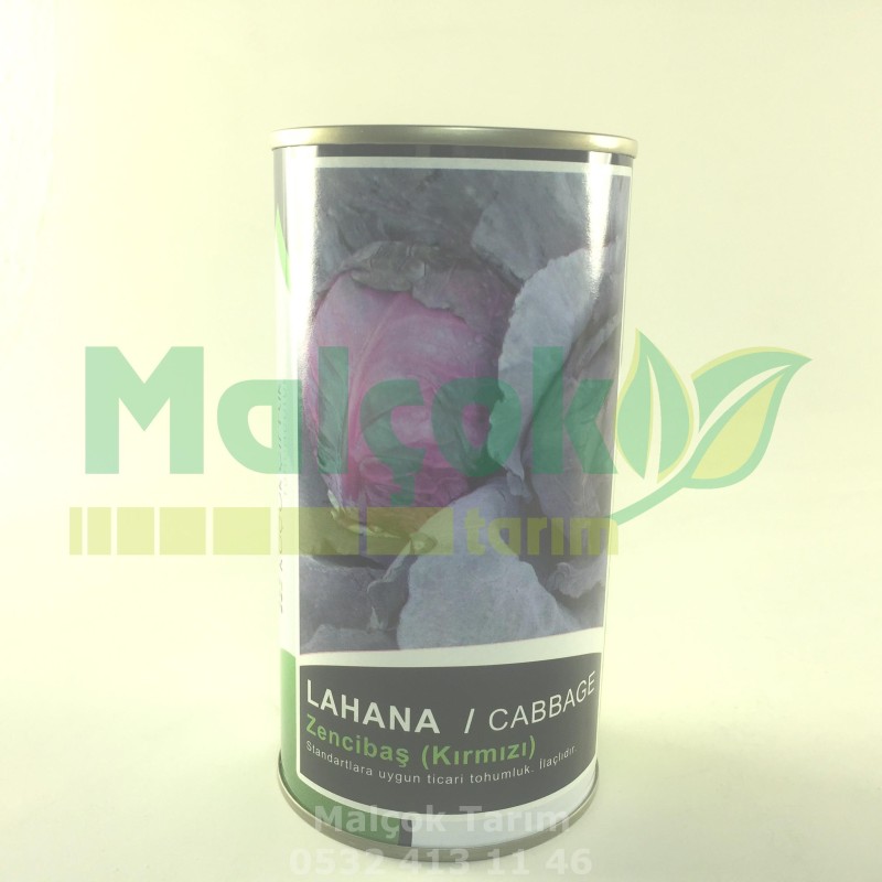 Küçük Çiftlik Zencibaş Kırmızı Lahana Tohumu 100 Gram