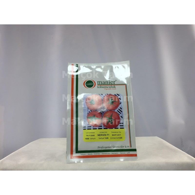 Manier Nergis F1 Oturak Sofralık Domates Tohumu 1000 Adet
