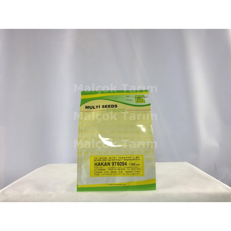 Multi Seed Hakan 9T6094 F1 Hibrit Sofralık Sırık Domates Tohumu 1000 Adet