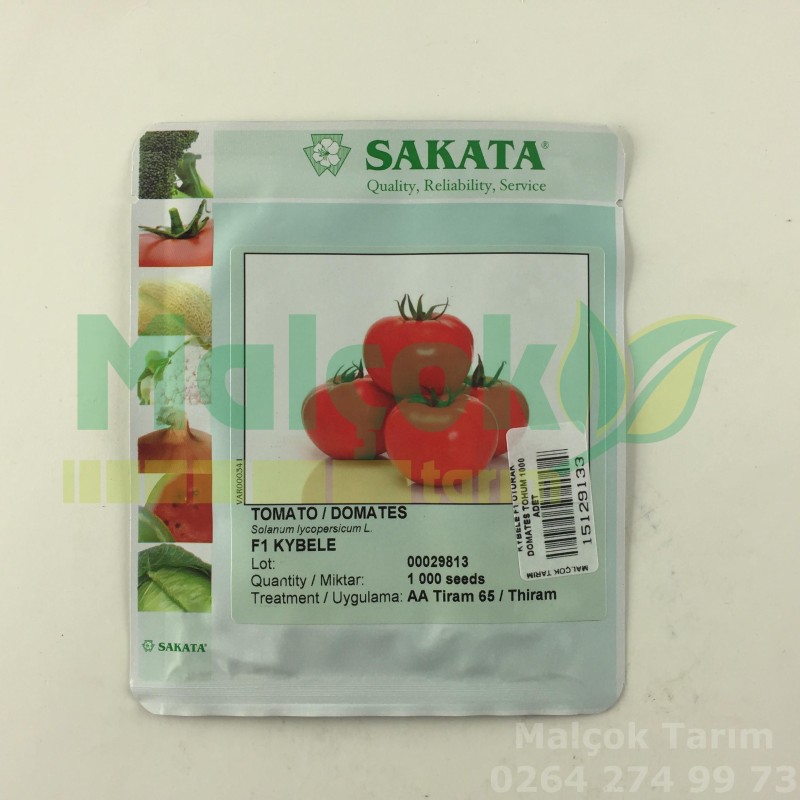Sakata Kybele F1 Virüse Dayanıklı Domates Tohumu 1000 Adet