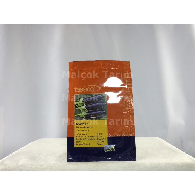 Tasaco Kadife F1 Uzun Hibrit Patlıcan Tohumu 1000 Adet
