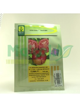 Yüksel Tohumculuk Cuma F1 Hibrit Sofralık Oturak Domates Tohumu 1000 Adet